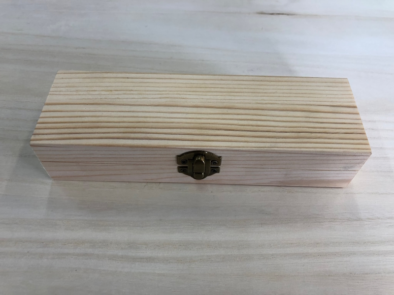 Caja madera 9 esferas planetas